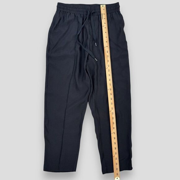 ATM Anthony Thomas Melillo Women's Pants 100% Silk Black Lightweight Size Sm - Picture 5 of 9